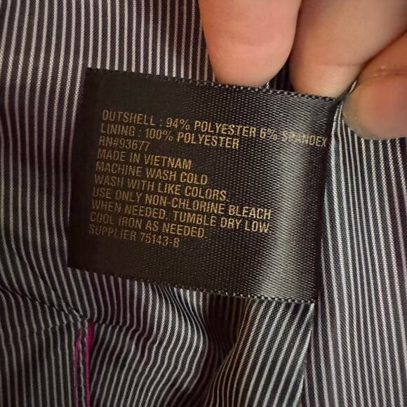 Worthington Extreme Orchid Blazer Pink Purple Size Petite Large Career Office - Picture 2 of 6